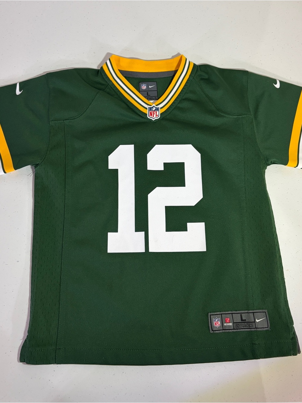 Nike NFL Green Bay Packers Rodgers #12 Jersey Kids Size L (7)